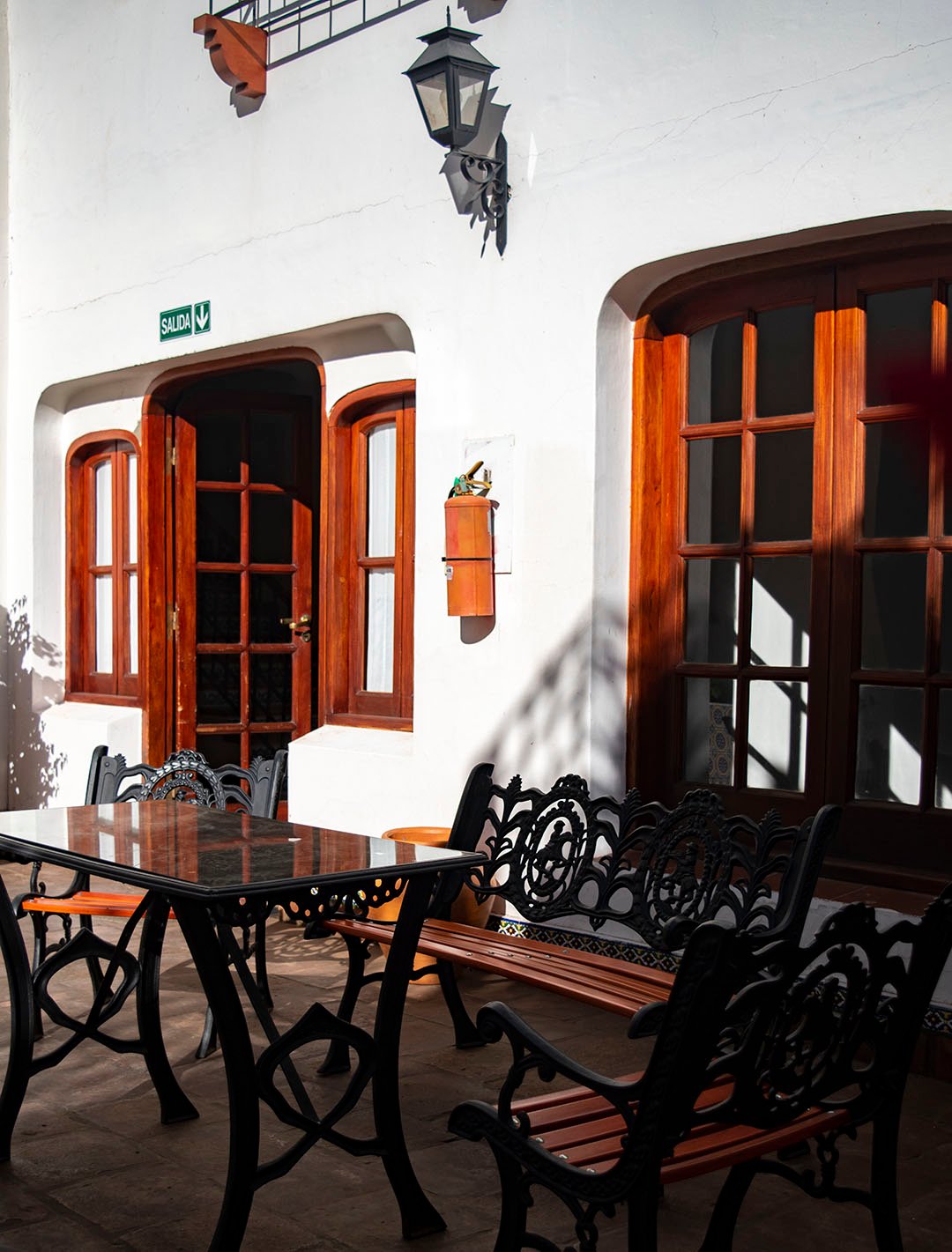 Patio colonial